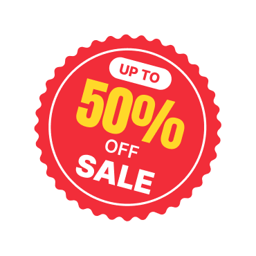 50% Off Sale